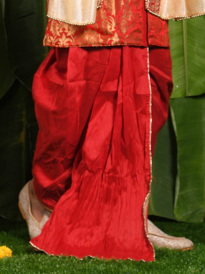 Designer Silk Dhoti- Ready to wear