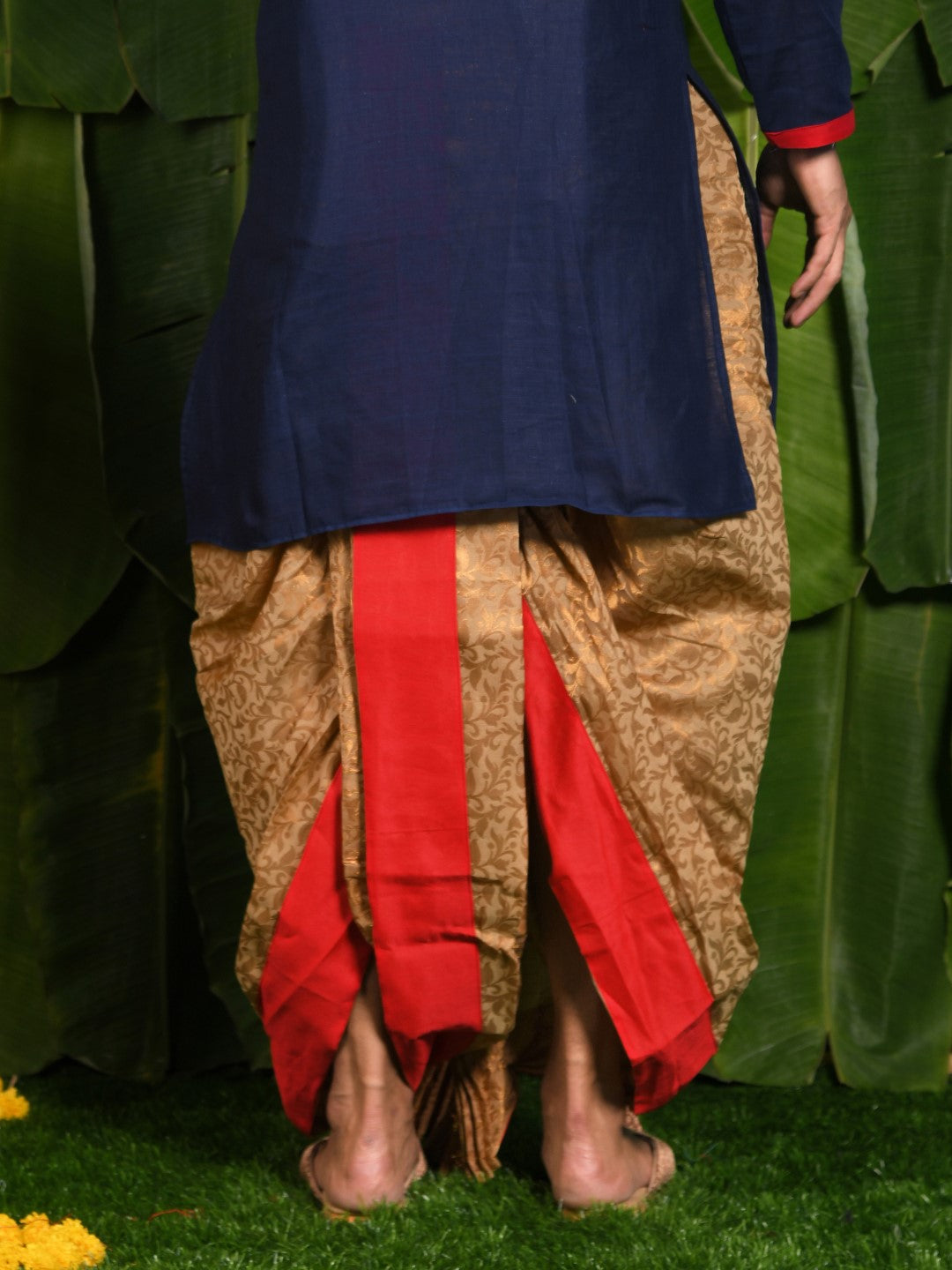 Designer Benarasi Dhoti- Ready to wear