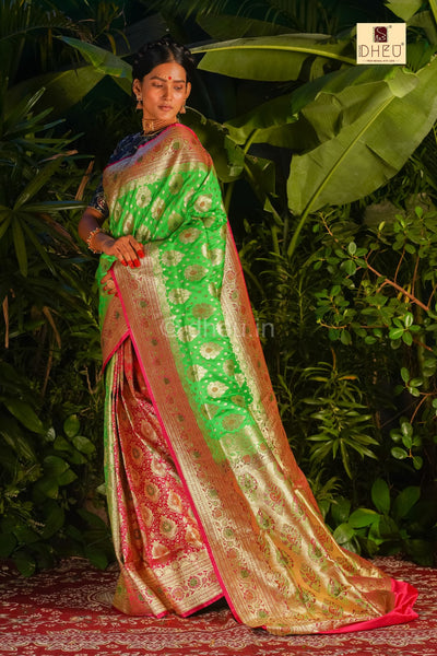Minakari Pure Benarasi Saree