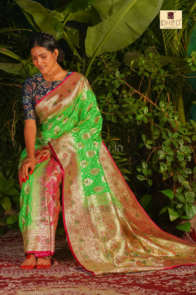 Minakari Pure Benarasi Saree