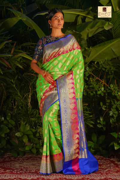Minakari Pure Benarasi Saree