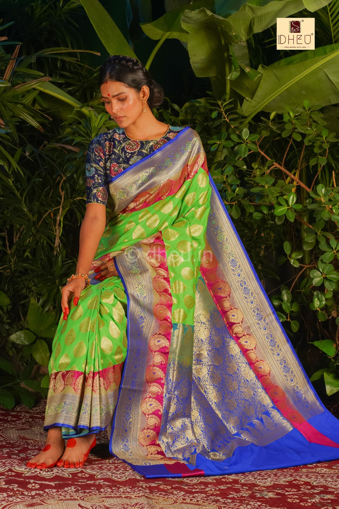 Minakari Pure Benarasi Saree