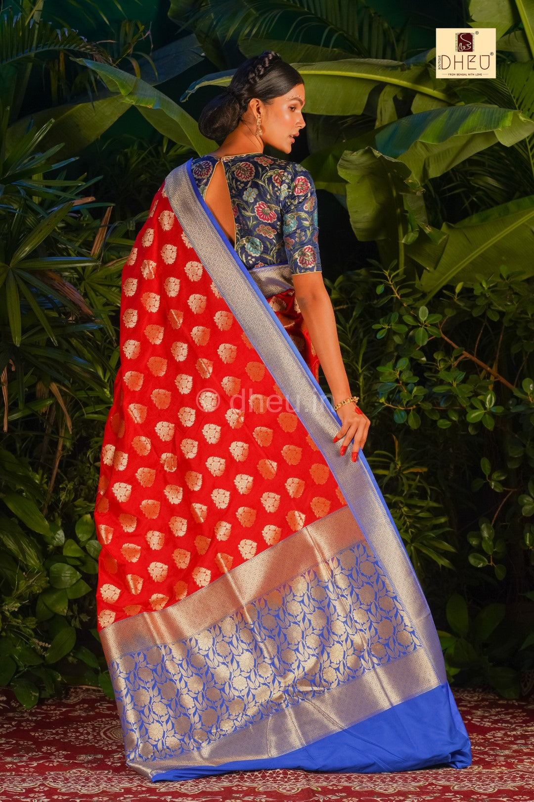 Minakari Pure Benarasi Saree