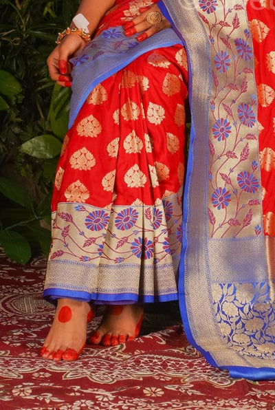 Minakari Pure Benarasi Saree