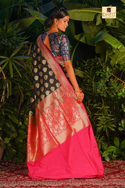 Minakari Pure Benarasi Saree