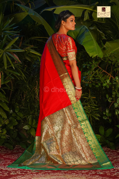 Kanjivaram Silk Saree - Wedding Collection
