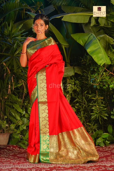 Kanjivaram Silk Saree - Wedding Collection