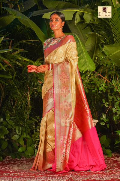 Designer Zardausi Benarasi Saree