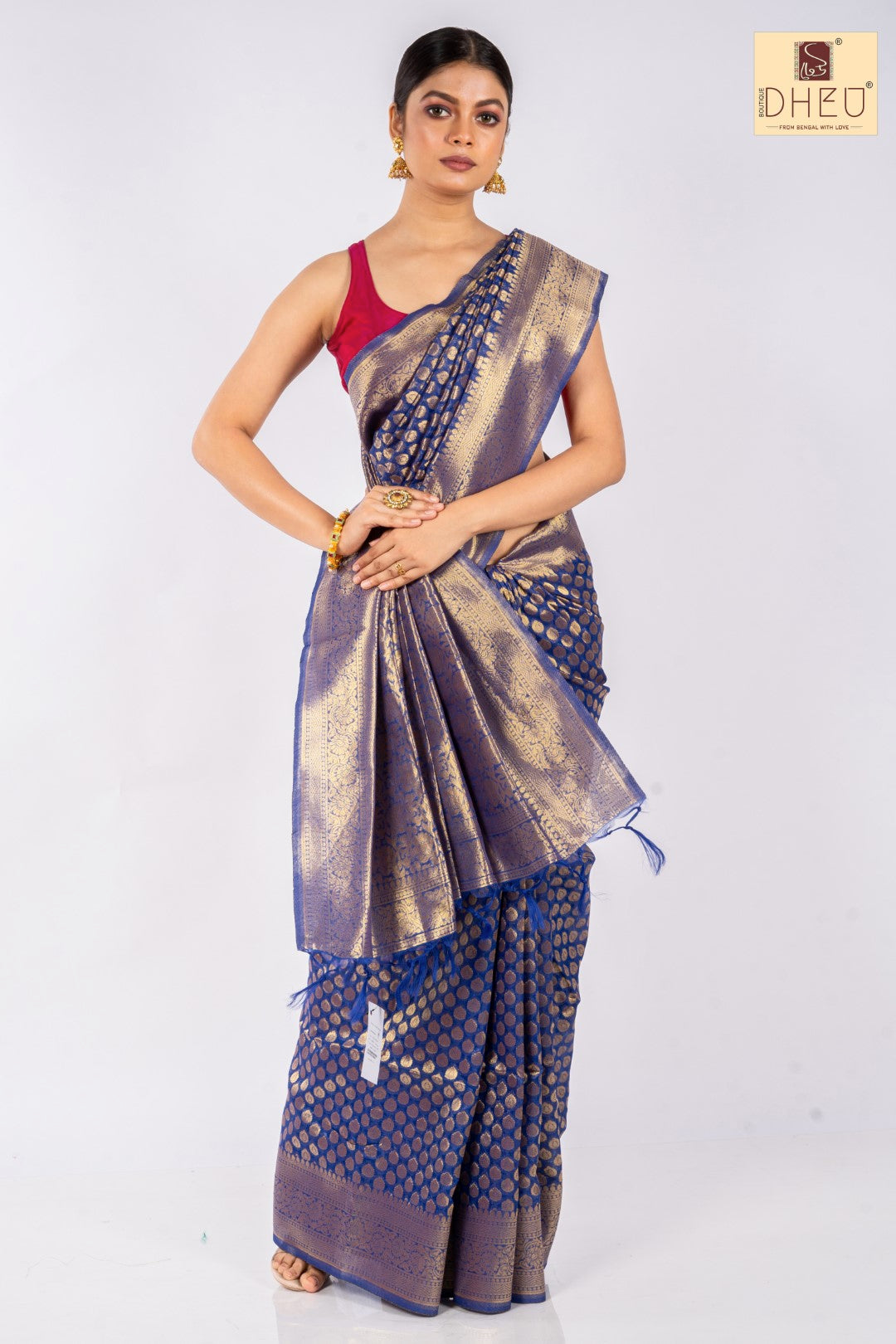 Hubba-Bubba-Designer Silk Saree