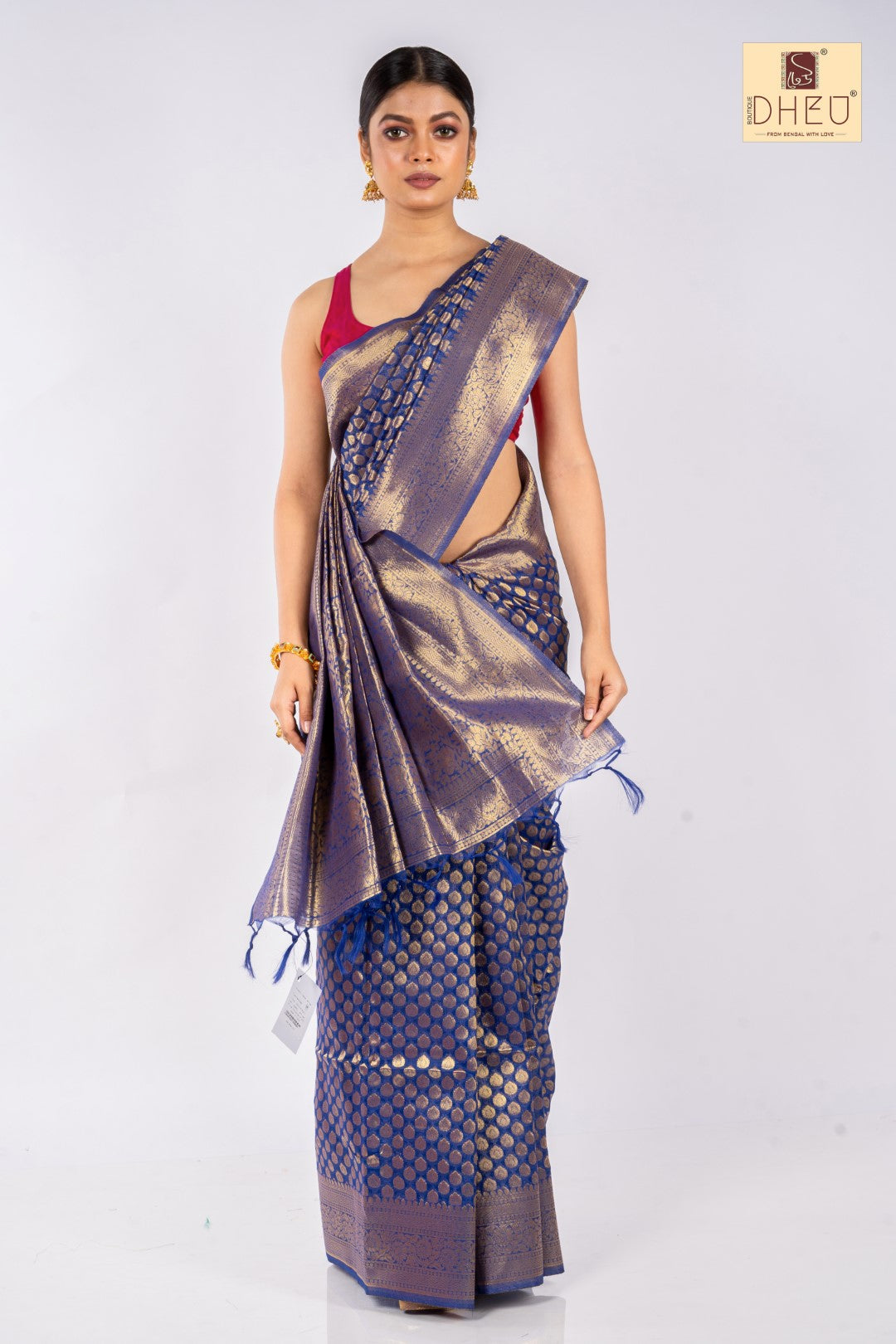 Hubba-Bubba-Designer Silk Saree