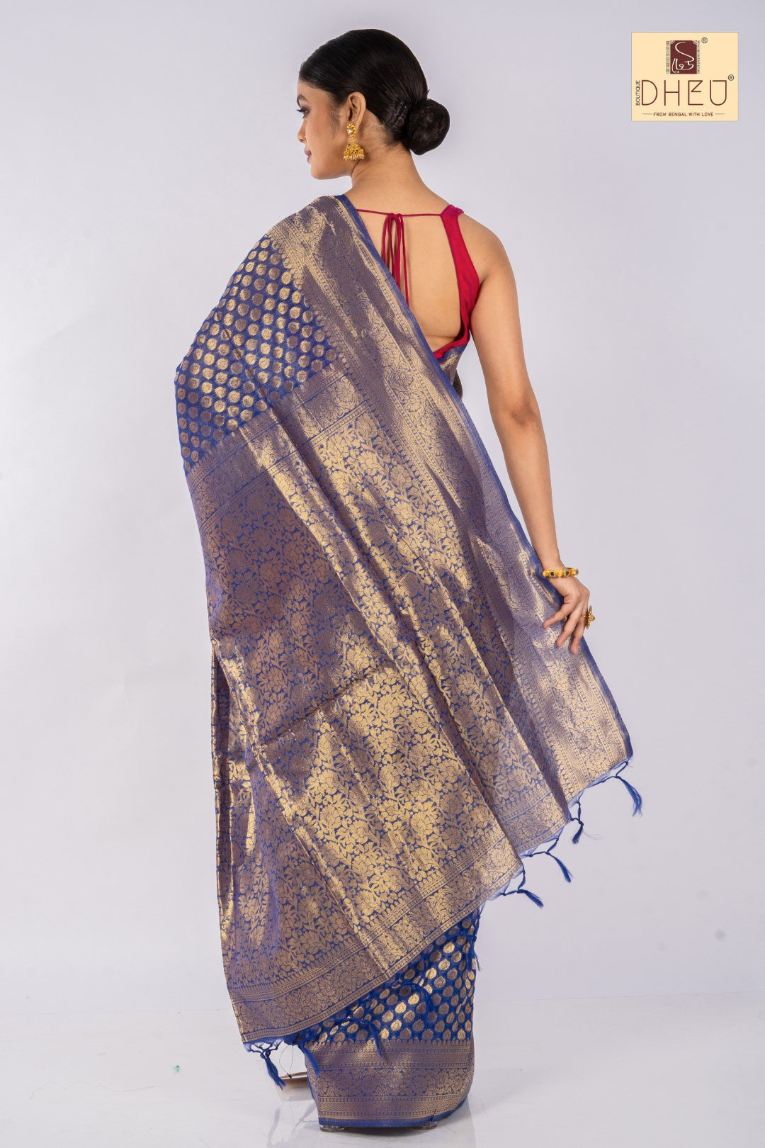 Hubba-Bubba-Designer Silk Saree