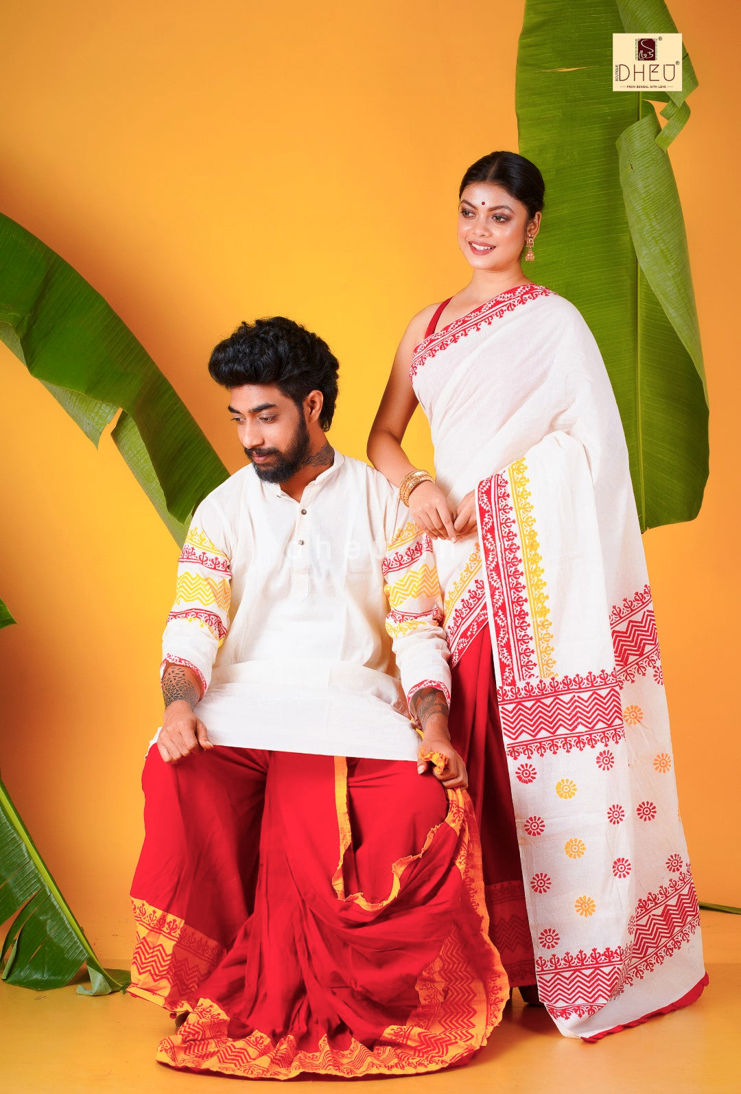 Diwali Special Dheu Designer Couple set - Boutique Dheu