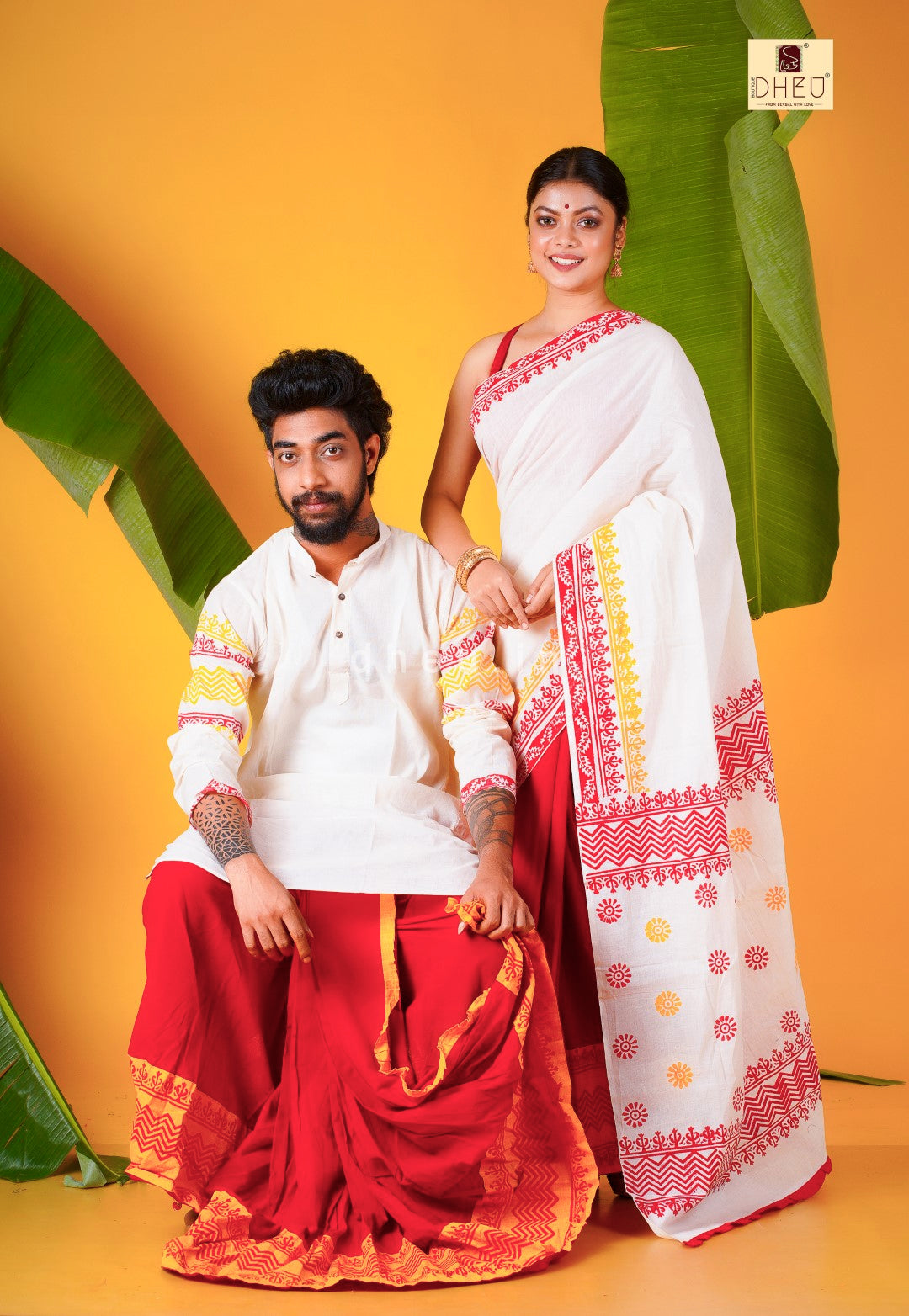 Diwali Special Dheu Designer Couple set - Boutique Dheu