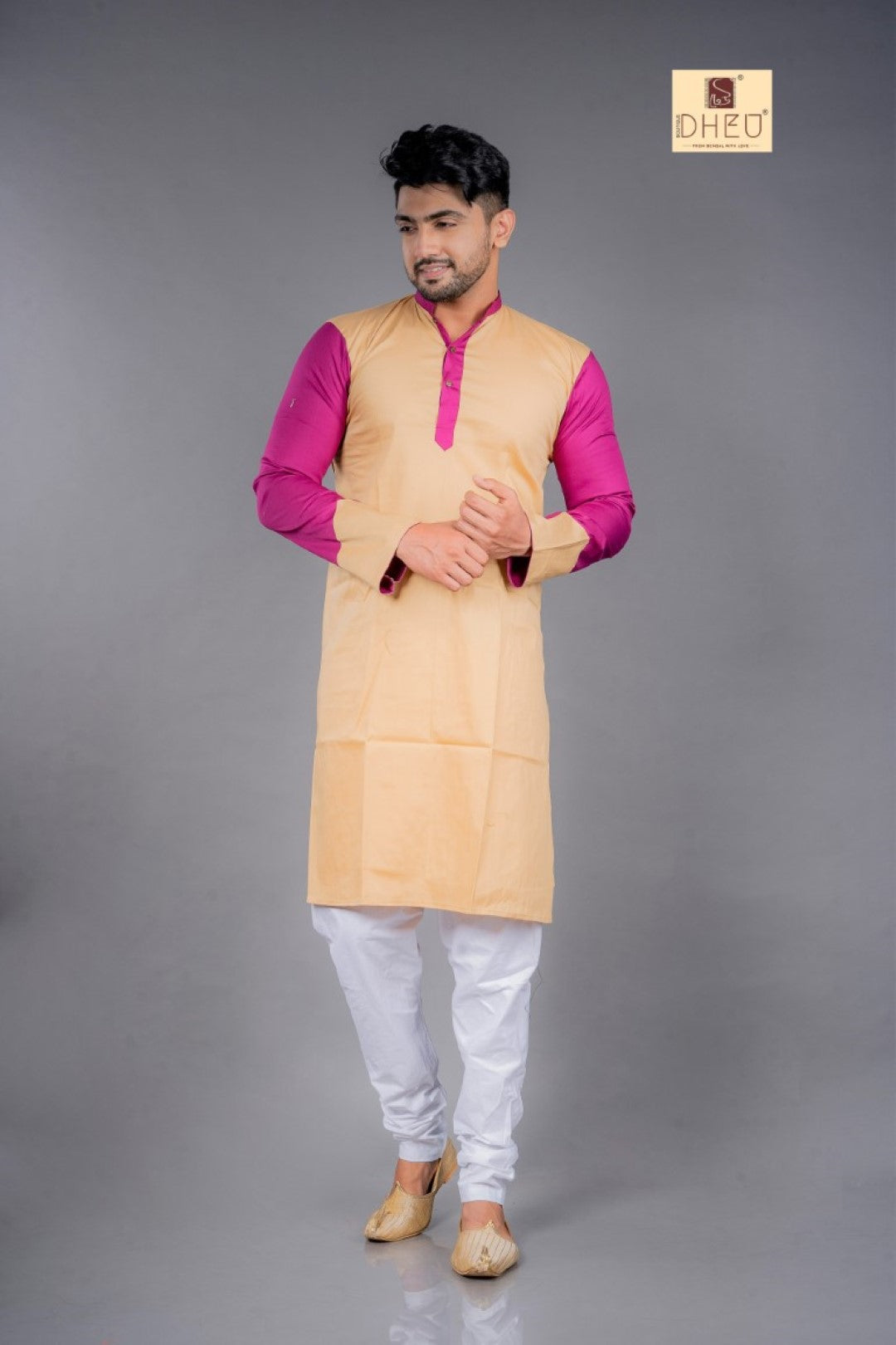 Ek Mein aur ak tu-Kurta-Saree Couple Set