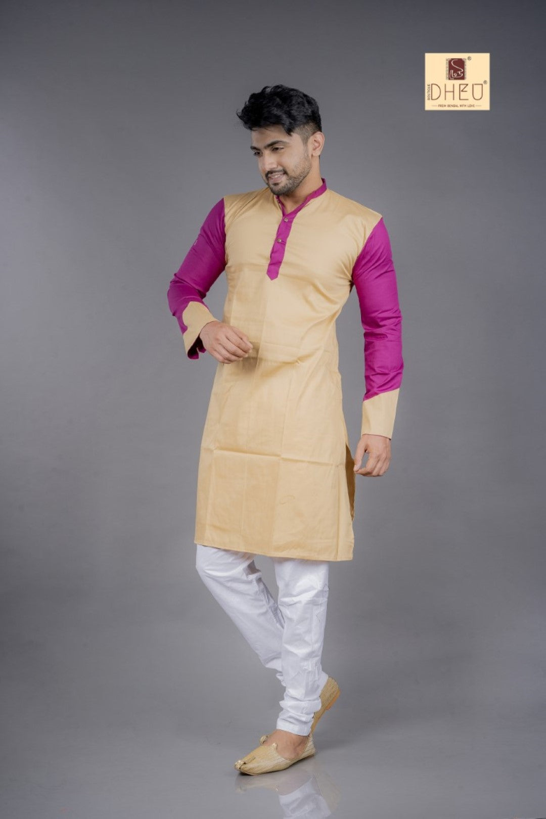 Ek Mein aur ak tu-Kurta-Saree Couple Set