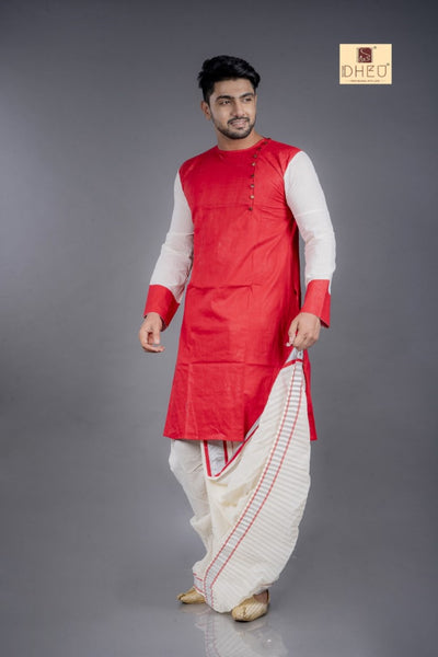 Lalon Fokir - Dheu Designer Kurta