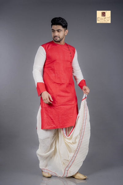 Lalon Fokir - Dheu Designer Kurta