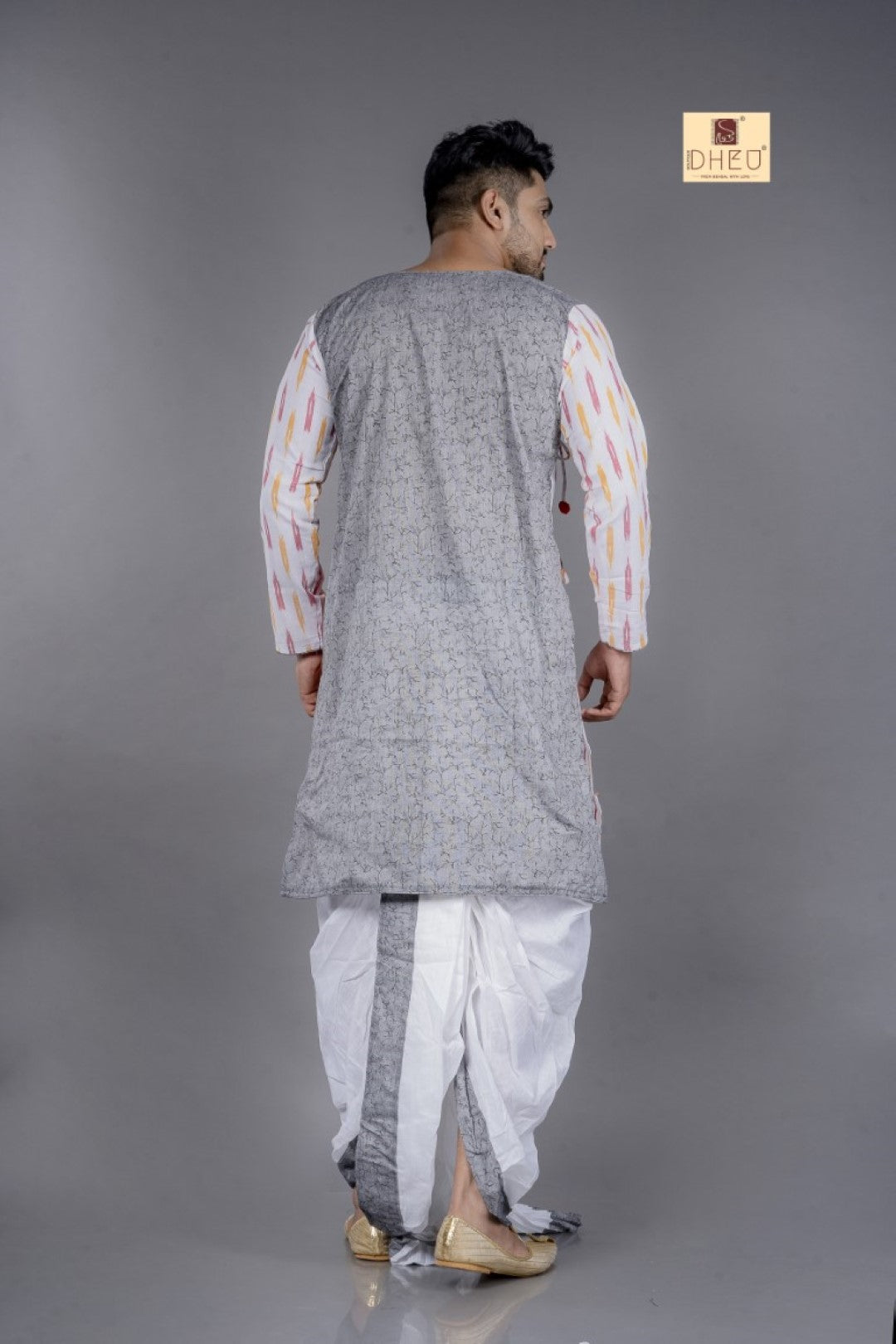 Baba Jibon- Dheu Designer Kurta Dhoti(Optional) Set