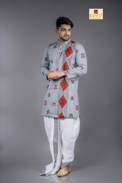 Swastik- Dheu Designer Kurta