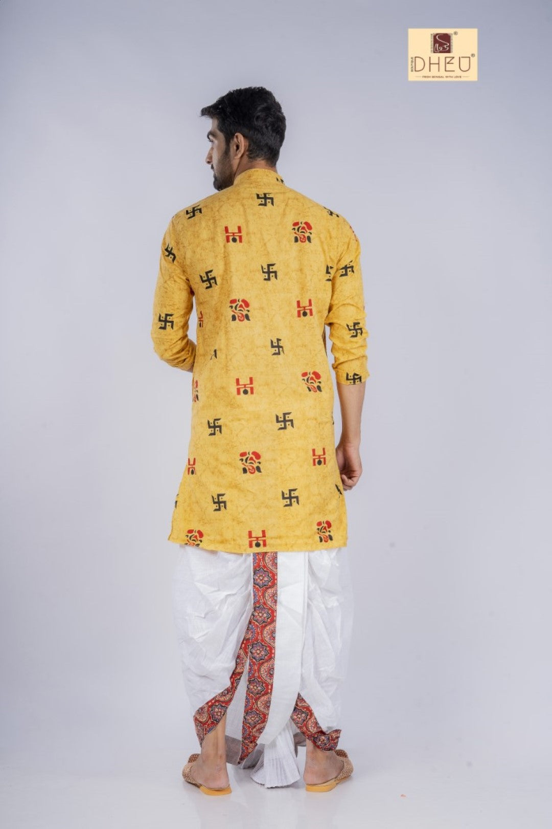 Swastik-Kurta+Dhoti(Optional)