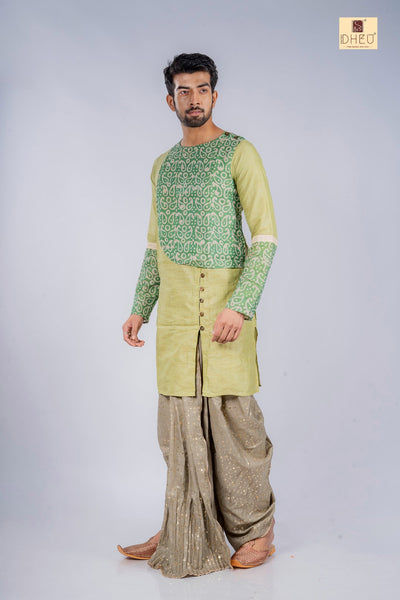 Babuana- Dheu Designer Kurta Dhoti(Optional) Set