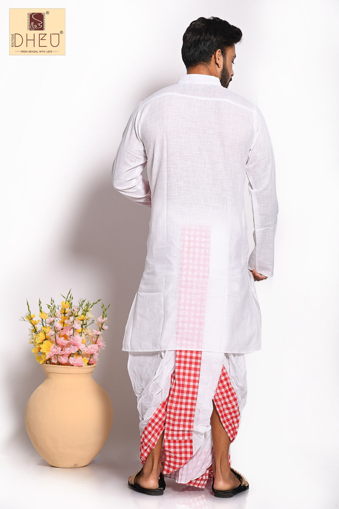 Dheu Exclusive Designer Dhoti(Optional)Kurta Set