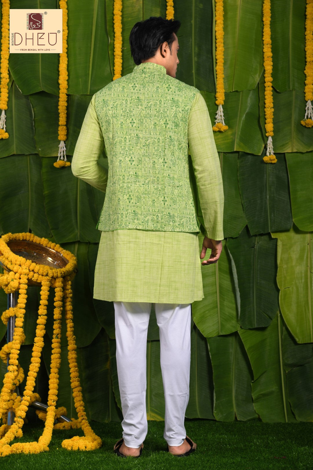 Dheu Designer Kurta - Jacket Set