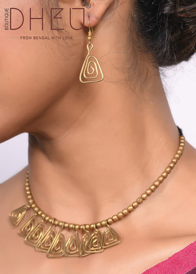 Dokra Necklace Set
