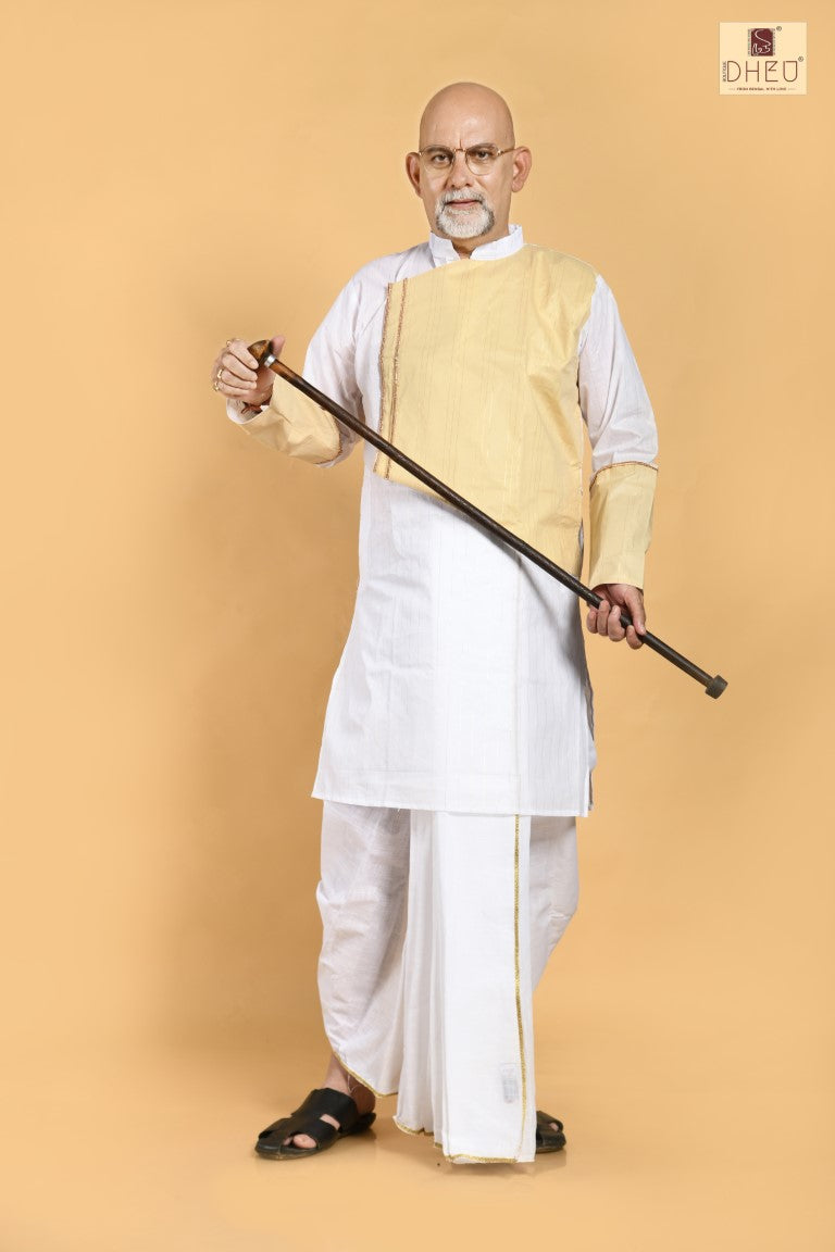 BELA SURU- Dheu Designer Dhoti(Optional)Kurta Set