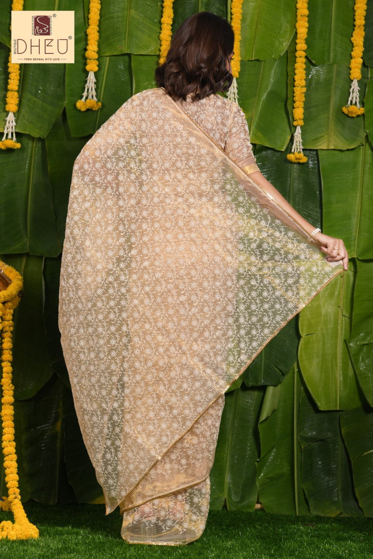 Bela Suru- Exclusive Organza Saree