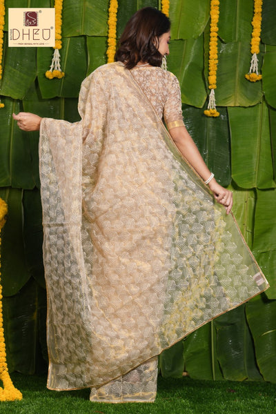 Sonar Pahar- Exclusive Organza Saree