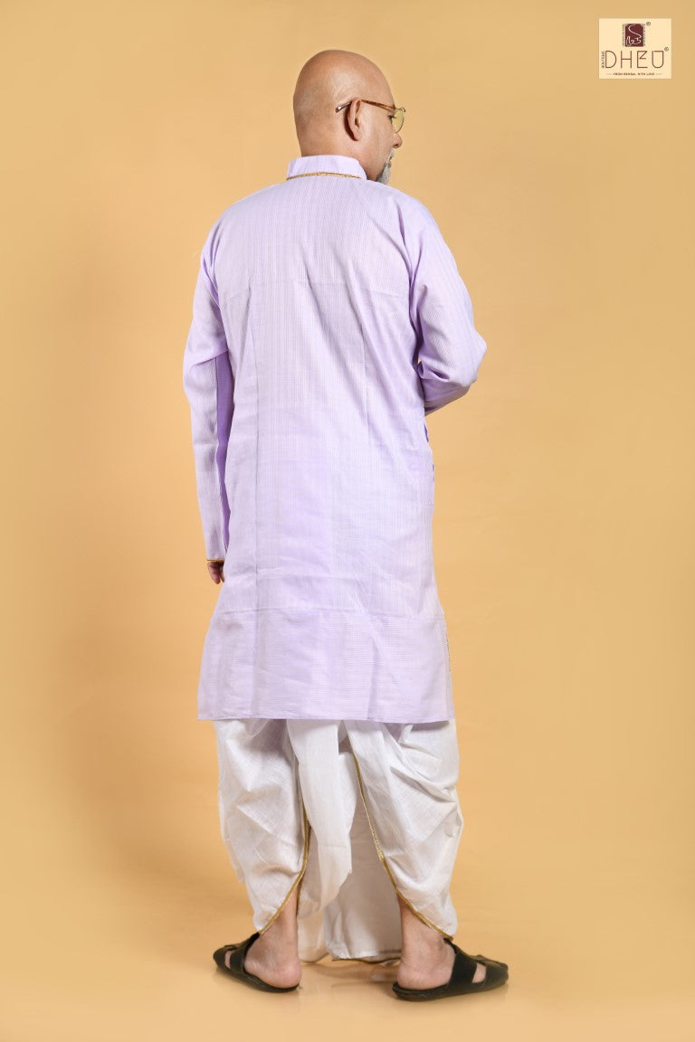 Tonic - Saree-Kurta-Dhoti(Optional)Couple Set