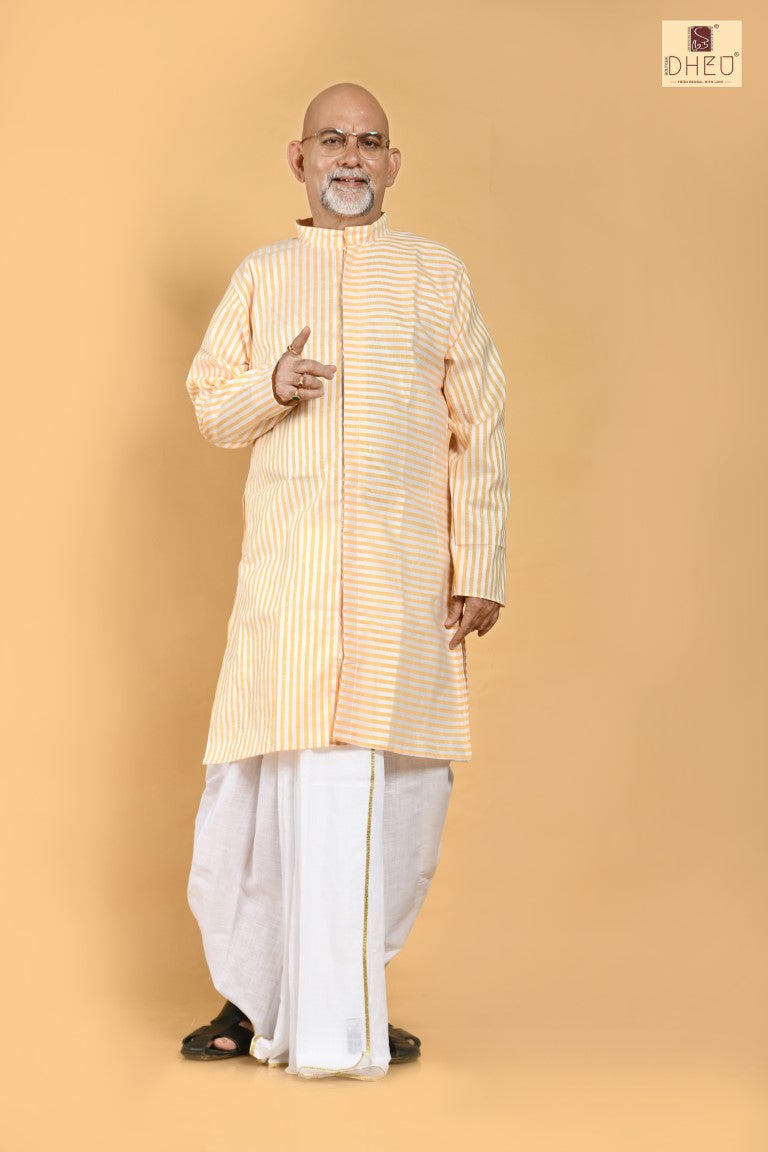 Dekhbo Tomare- Dheu Designer Mekhela Couple set