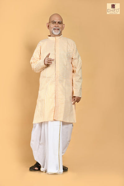 Dekhbo Tomare- Dheu Designer Mekhela Couple set