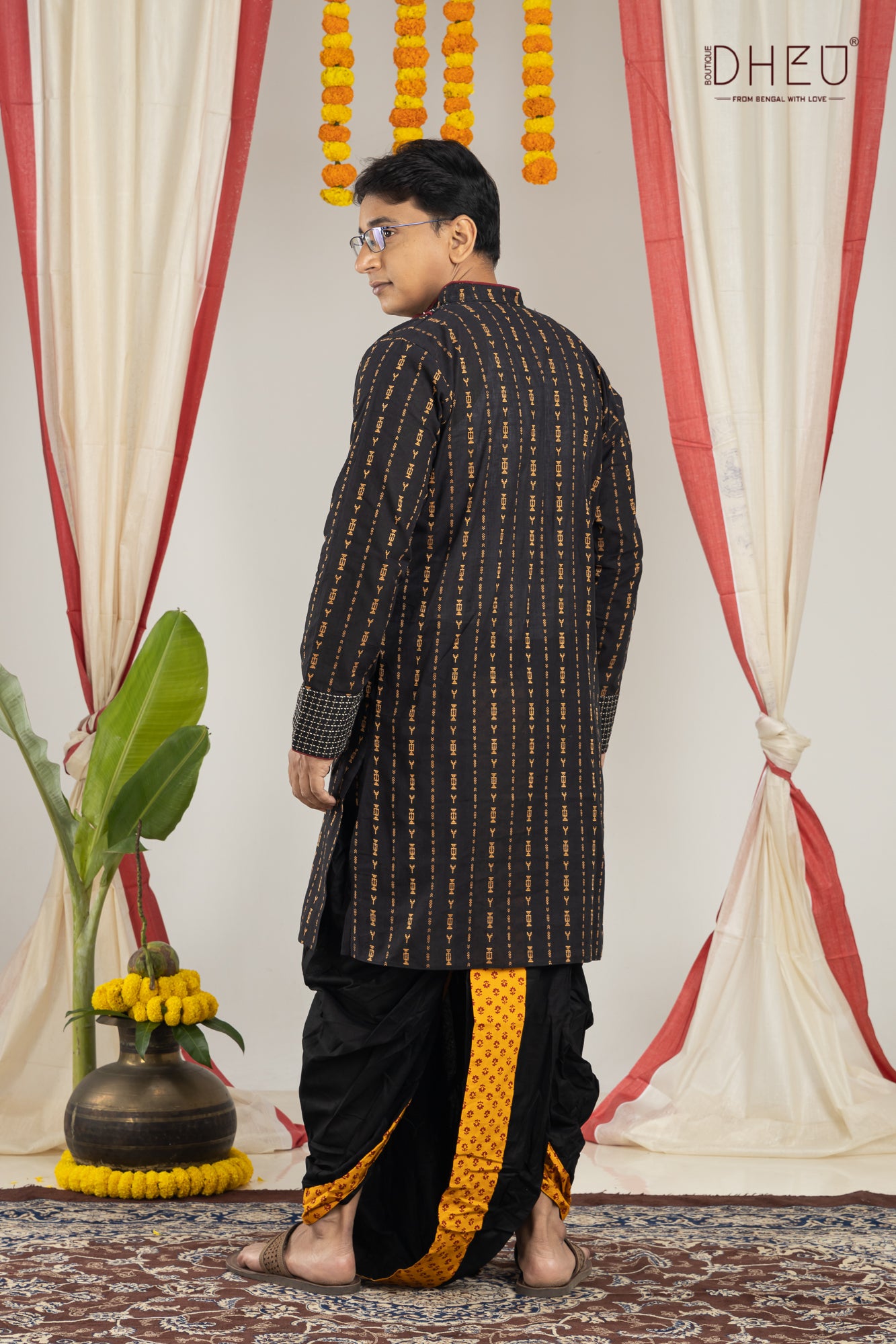 Dheu Exclusive - Designer Kurta-Dhoti(Optional)Set