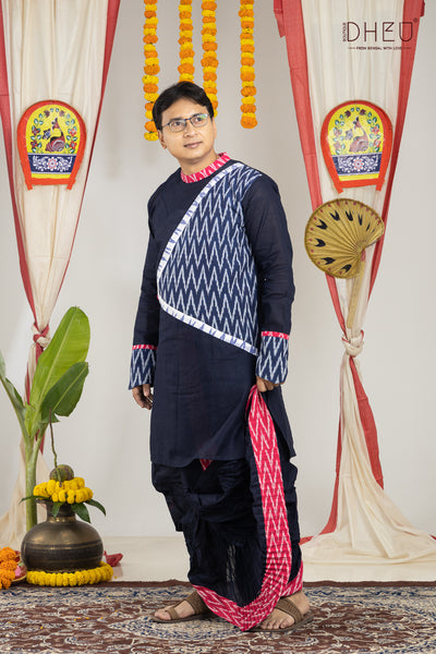 Dheu Exclusive - Designer Kurta-Dhoti(Optional) Set