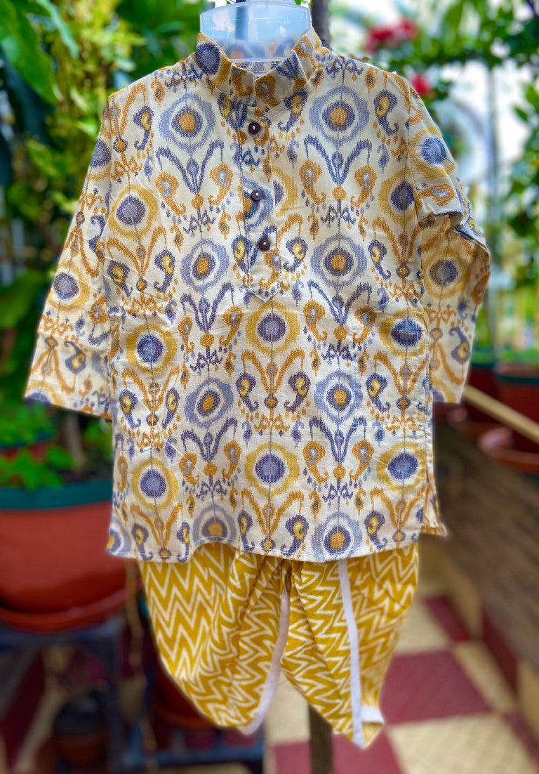 Nonte Fonte - Kids Dhoti Kurta