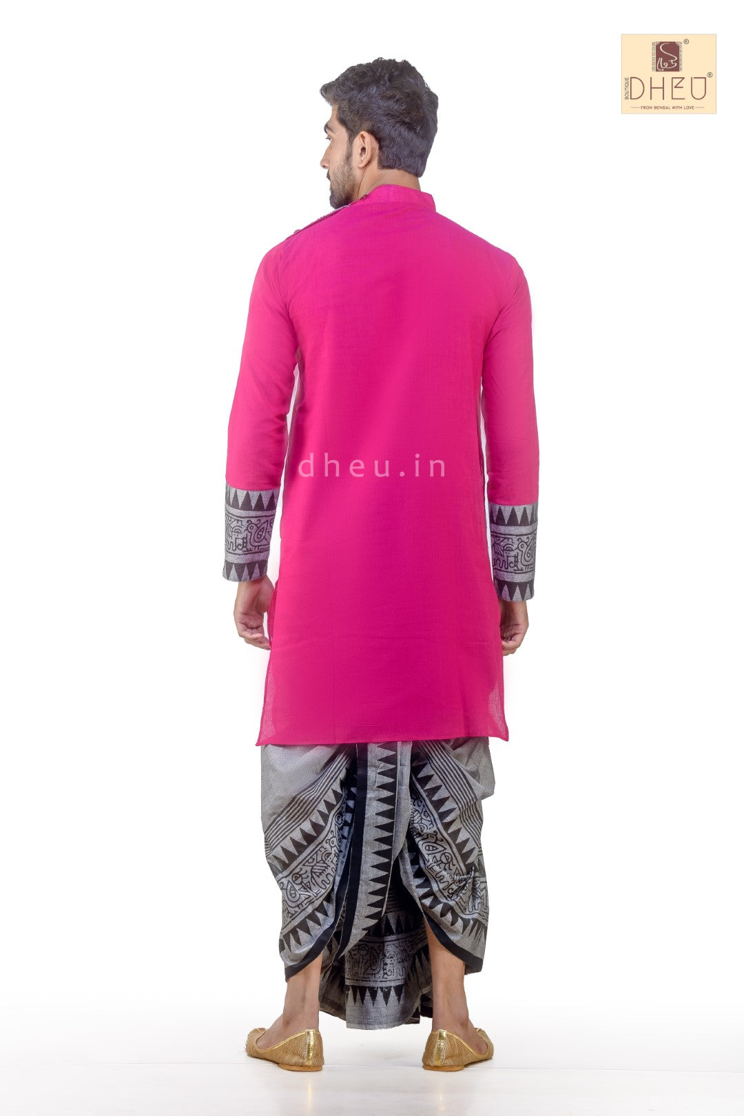 Dheu Designer Dhoti-Kurta Set - Boutique Dheu