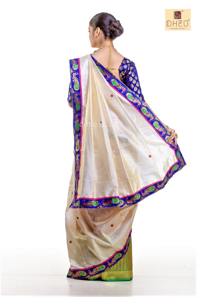 Dheu Designer Mekhela Chador - Flavour of Assam