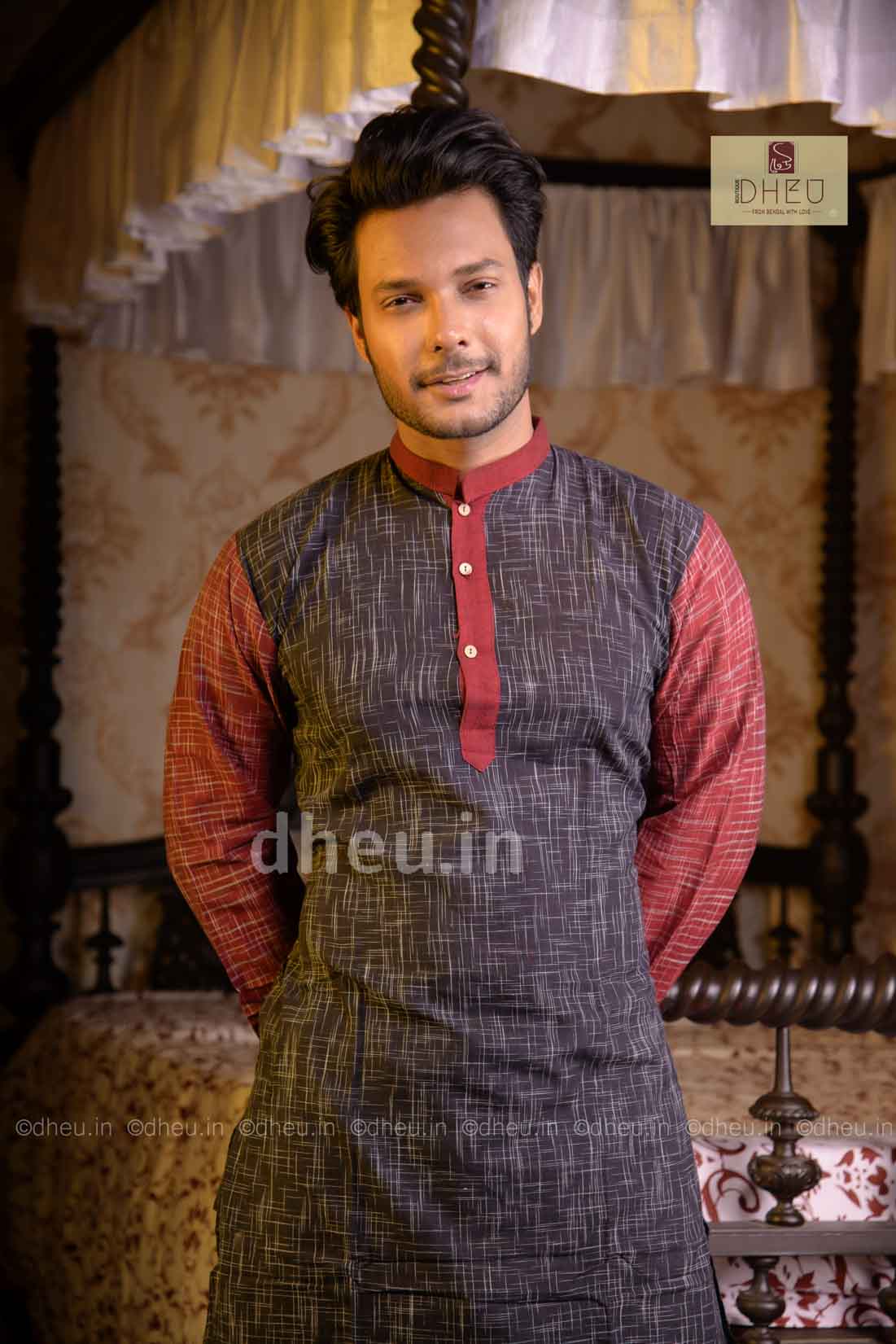 Khadi Kurta for Men - Boutique Dheu