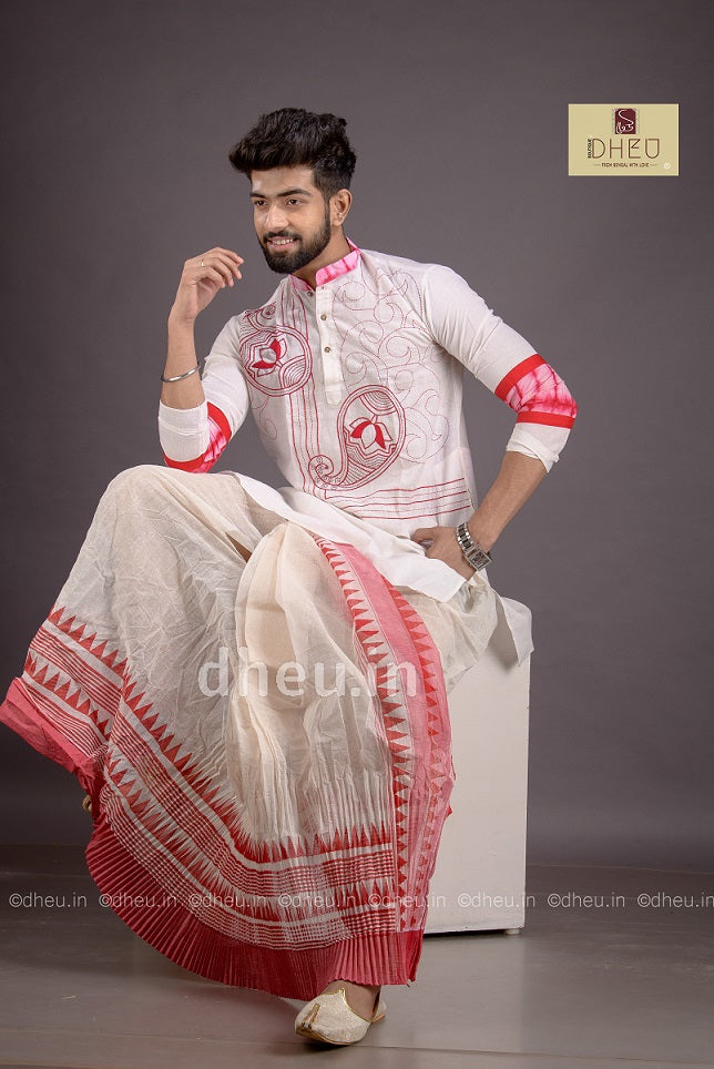 Designer  Dhoti Kurta Full Set - Boutique Dheu