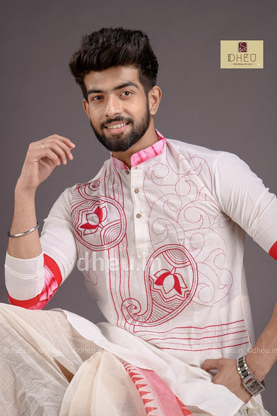 Designer  Dhoti Kurta Full Set - Boutique Dheu