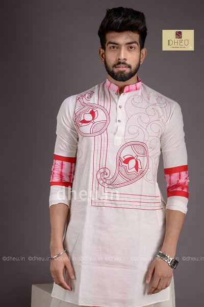 Designer  Dhoti Kurta Full Set - Boutique Dheu