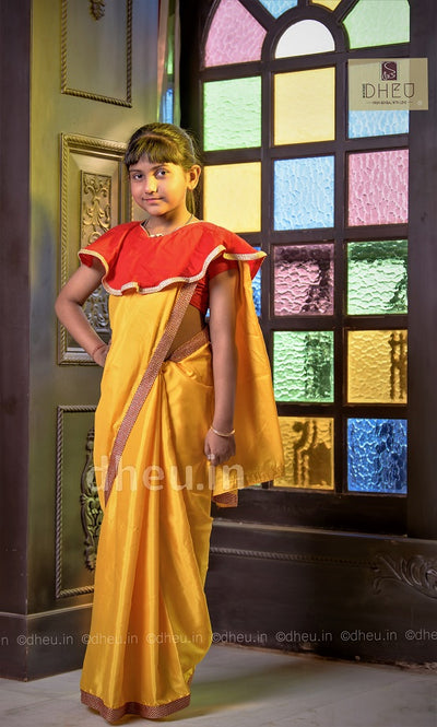 Baby Girls' Saree - Boutique Dheu