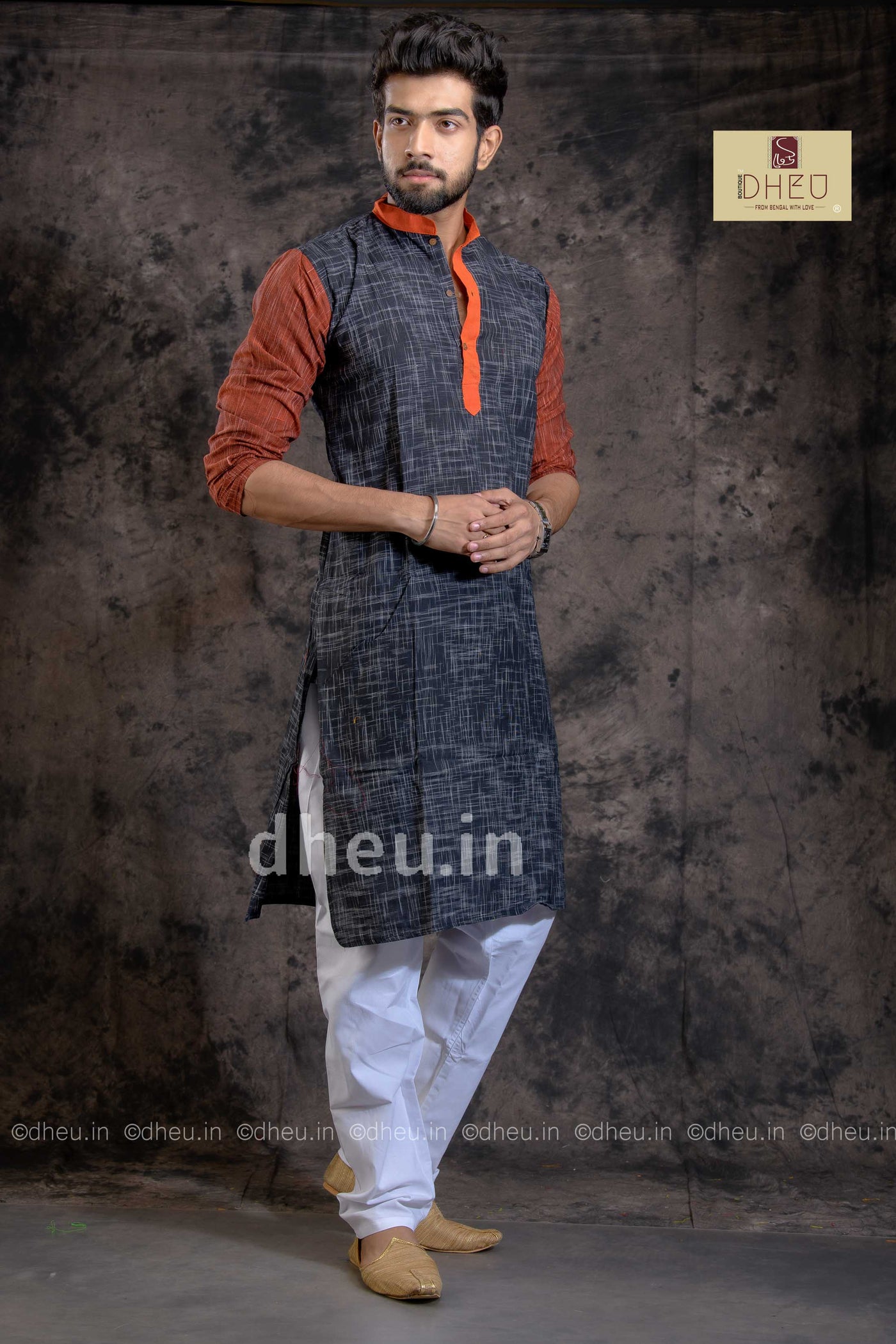 Khadi Kurta for Men - Boutique Dheu