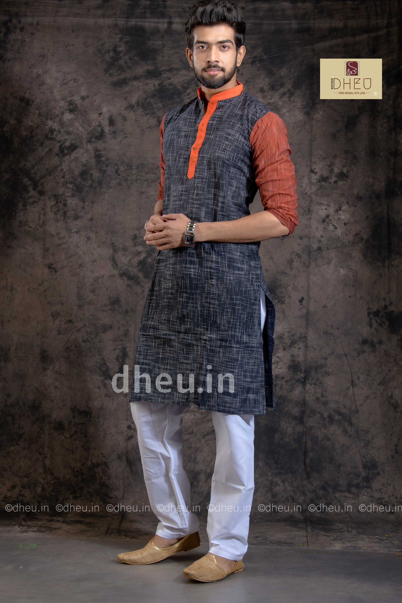 Khadi Kurta for Men - Boutique Dheu