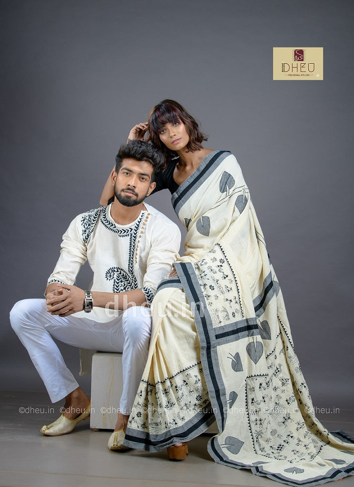 Dheu Exclusive Kantha Couple Set - Boutique Dheu