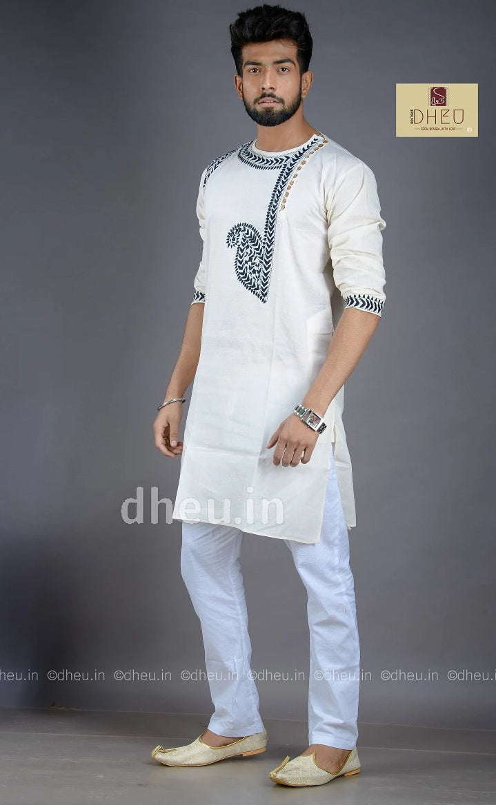 Designer Kurta - Puja Special - Boutique Dheu