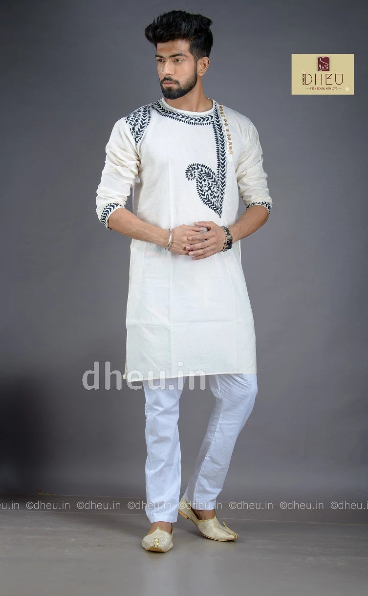 Designer Kurta - Puja Special - Boutique Dheu