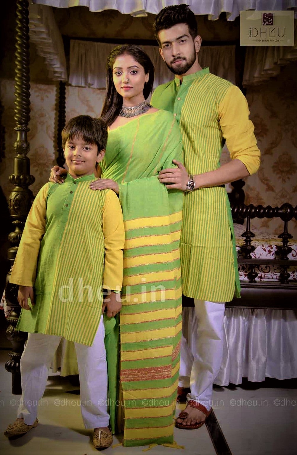 Loving Family Set-Khesh Cotton-a Dheu Signature Product - Boutique Dheu